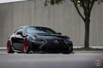 Lexus RC350 F-Sport on Vossen Wheels (LC-105T) 2016 года